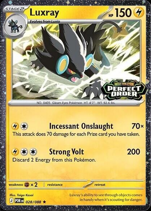 Luxray Card Front