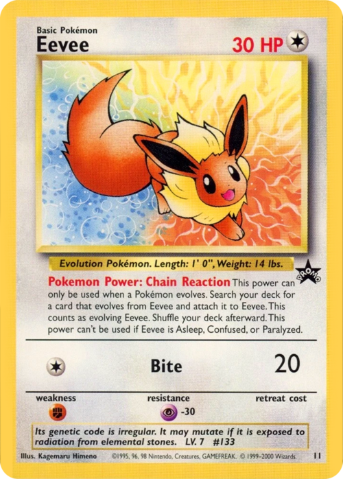 Eevee Card Front