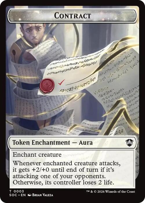 Contract // Pegasus Card Front