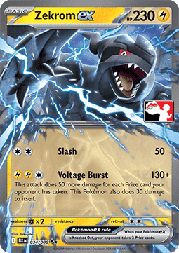 Zekrom ex Card Front