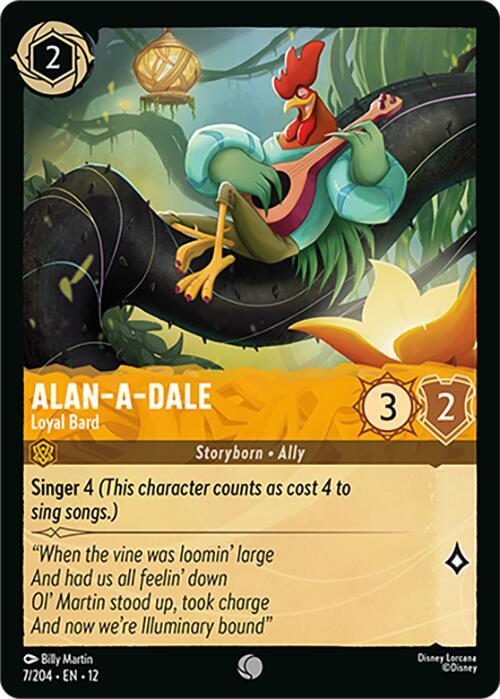 Alan-a-Dale - Loyal Bard Card Front