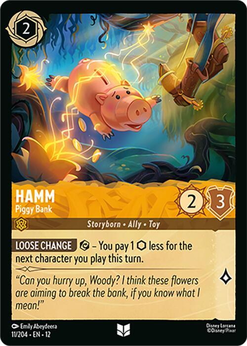 Hamm - Piggy Bank Card Front