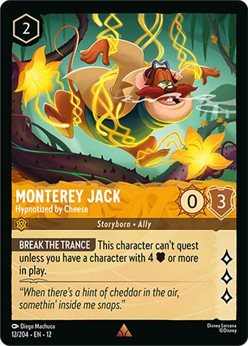 Monterey Jack - Hypnotized by Cheese Card Front