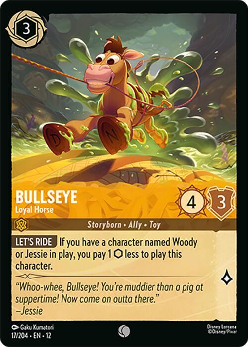 Bullseye - Loyal Horse Card Front