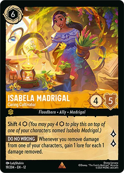 Isabela Madrigal - Caring Cultivator Card Front