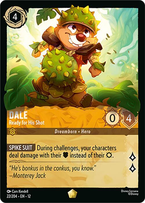 Dale - Ready for His Shot Card Front