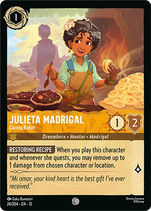 Julieta Madrigal - Caring Baker Card Front