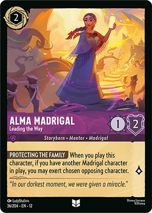 Alma Madrigal - Leading the Way Card Front