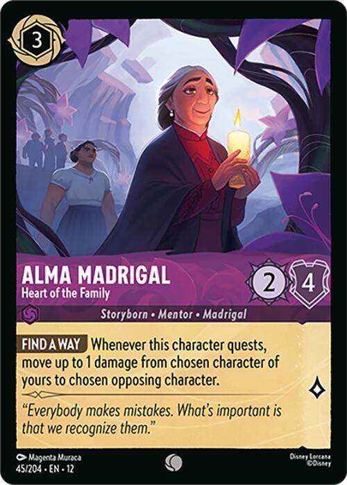 Alma Madrigal - Heart of the Family Card Front