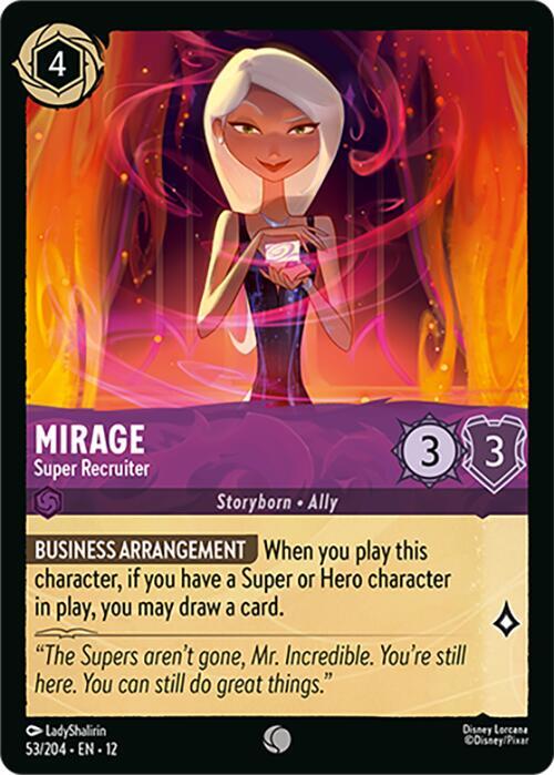 Mirage - Super Recruiter Card Front