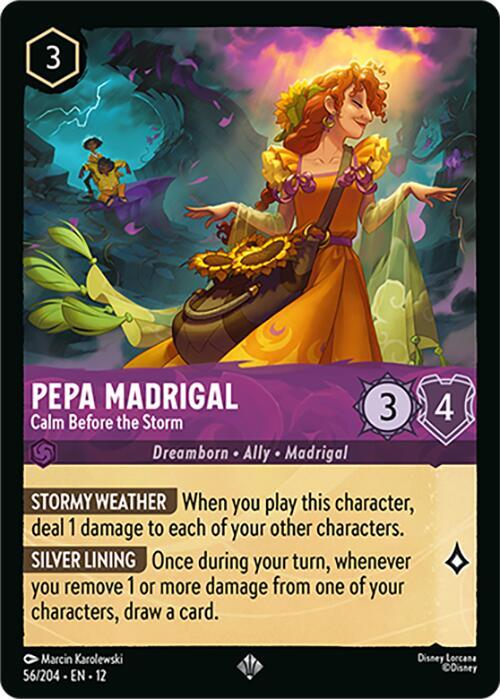 Pepa Madrigal - Calm Before the Storm Card Front