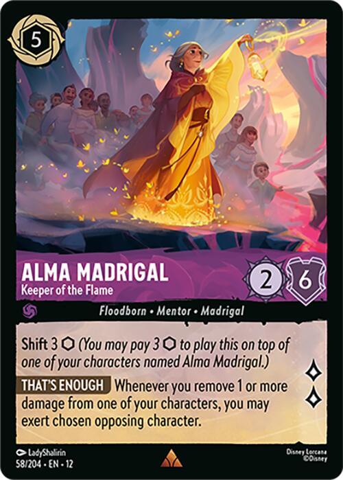 Alma Madrigal - Keeper of the Flame Card Front