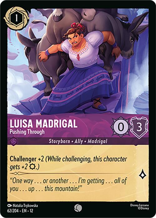 Luisa Madrigal - Pushing Through Card Front