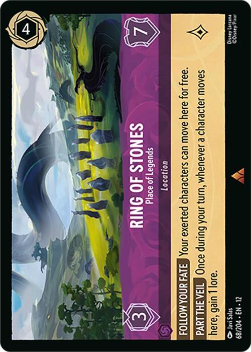Ring of Stones - Place of Legends Card Front