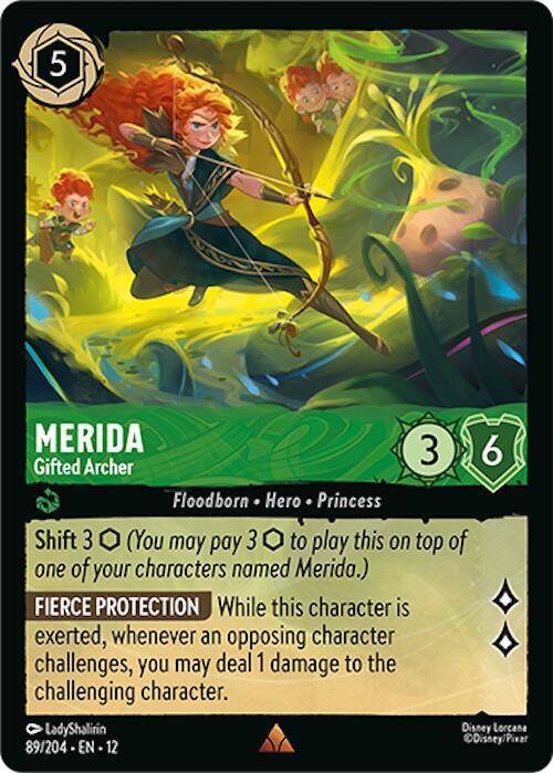 Merida - Gifted Archer Card Front