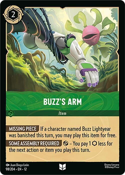 Buzzs Arm Card Front