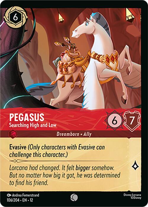Pegasus - Searching High and Low Card Front