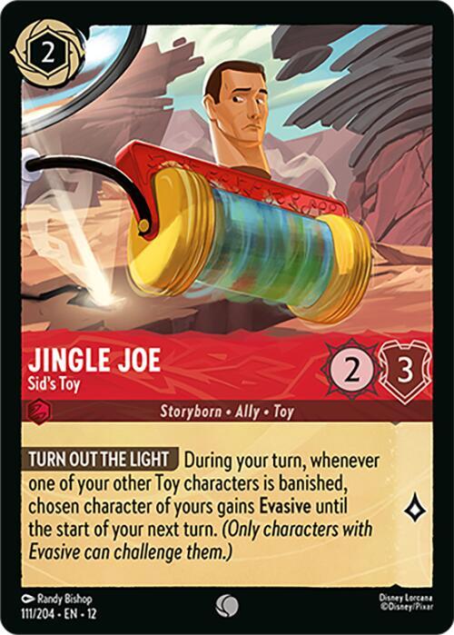 Jingle Joe - Sids Toy Card Front