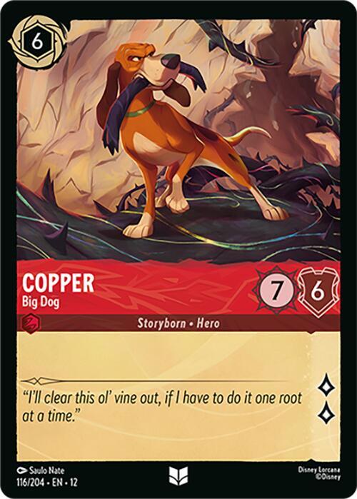 Copper - Big Dog Card Front