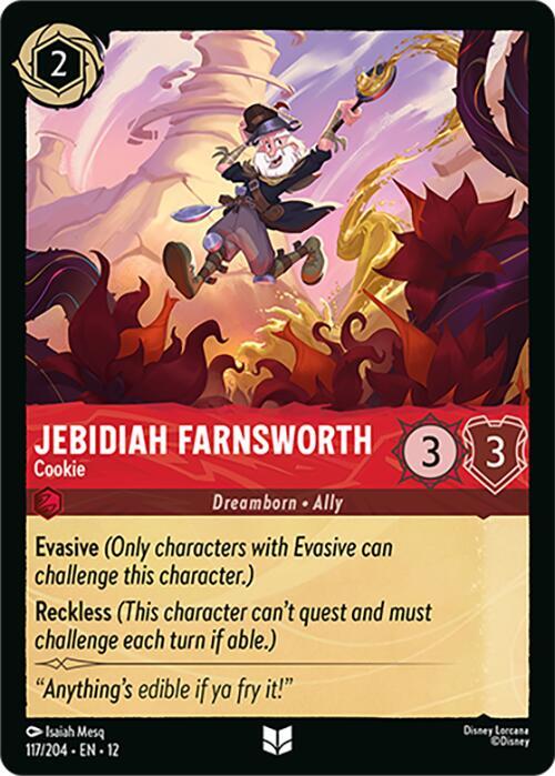 Jebidiah Farnsworth - Cookie Card Front