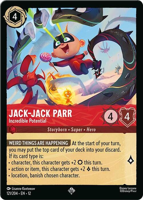Jack-Jack Parr - Incredible Potential Card Front