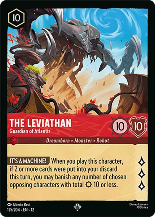The Leviathan - Guardian of Atlantis Card Front