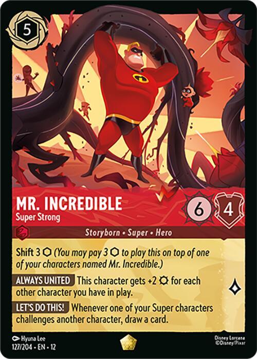 Mr. Incredible - Super Strong Card Front