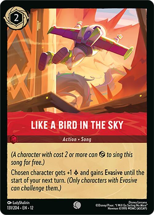 Like A Bird In the Sky Card Front