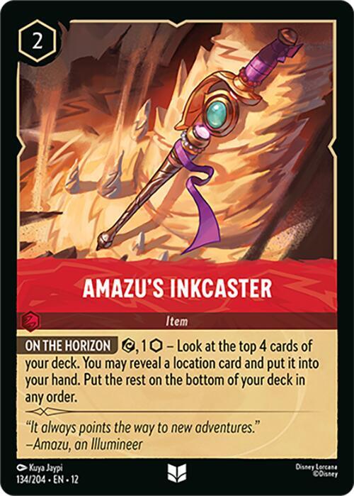 Amazus Inkcaster Card Front