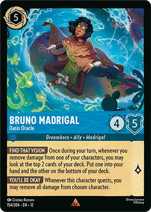 Bruno Madrigal - Oasis Oracle Card Front