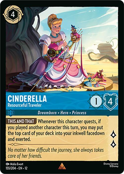 Cinderella - Resourceful Traveler Card Front