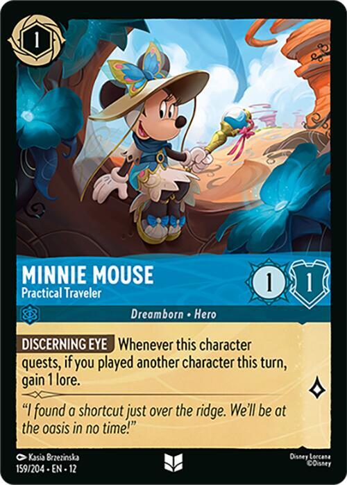 Minnie Mouse - Practical Traveler Card Front