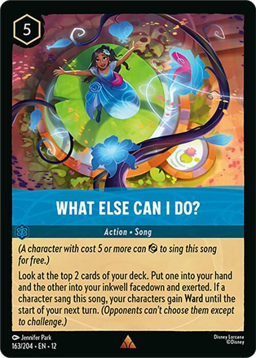 What Else Can I Do? Card Front