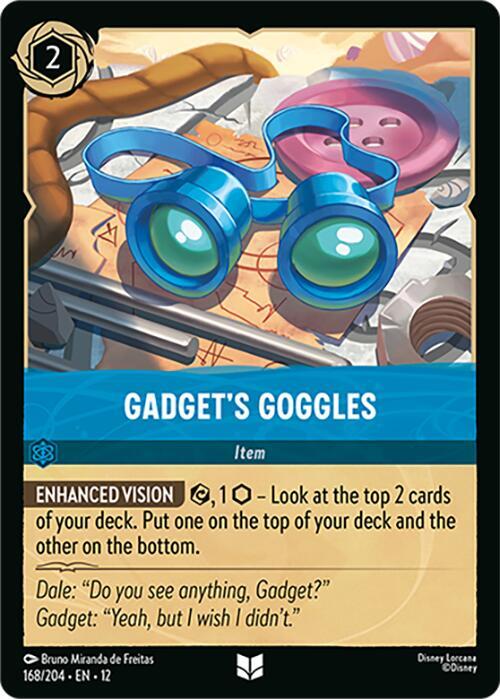 Gadgets Goggles Card Front