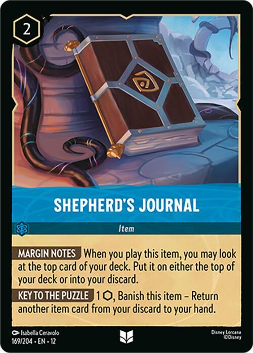 Shepherds Journal Card Front