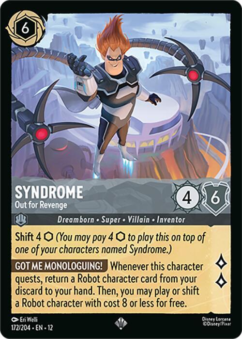 Syndrome - Out for Revenge Card Front
