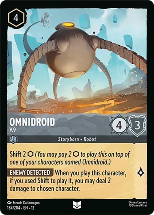 Omnidroid - V.9 Card Front