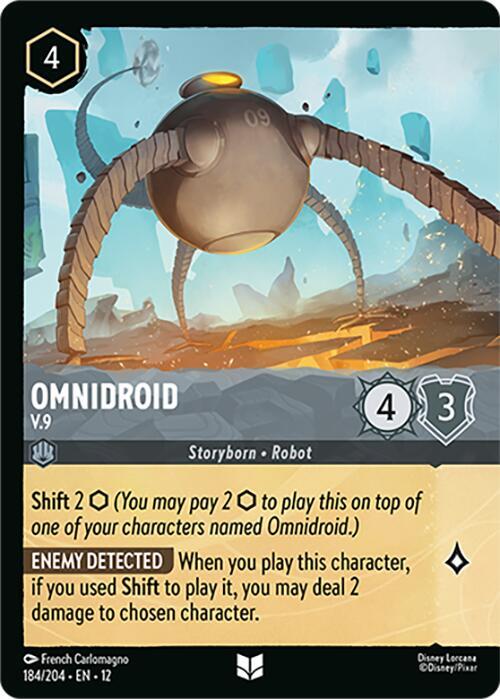 Omnidroid - V.10 Card Front