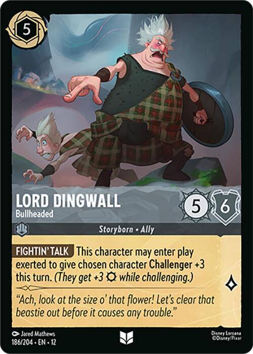 Lord Dingwall - Bullheaded Card Front