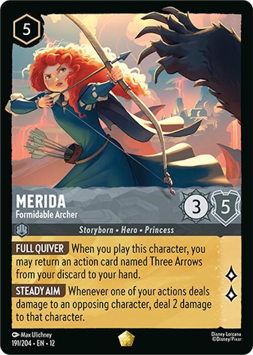 Merida - Formidable Archer Card Front