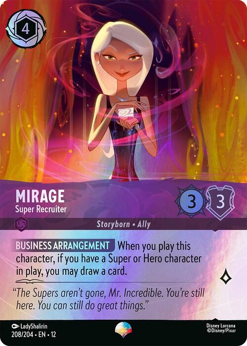 Mirage - Super Recruiter Card Front