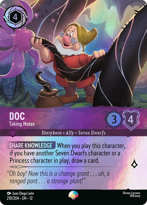 Doc - Taking Notes Card Front