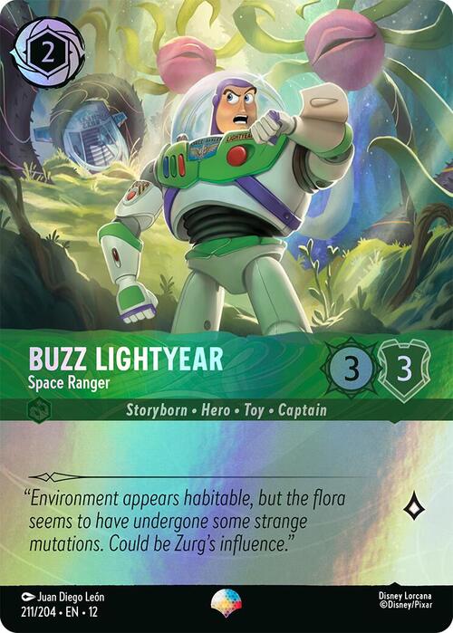 Buzz Lightyear - Space Ranger Card Front