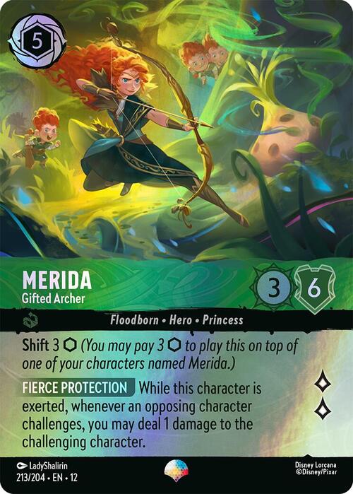Merida - Gifted Archer Card Front