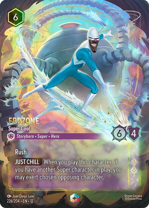 Frozone - Super Cool Card Front