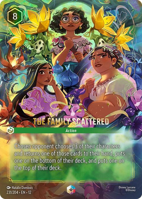 The Family Scattered Card Front
