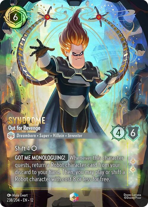 Syndrome - Out for Revenge Card Front