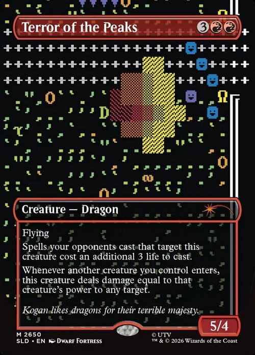 Terrore delle Vette Card Front