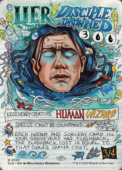 Lier, Disciple of the Drowned Card Front