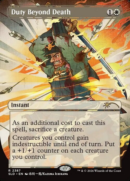 Duty Beyond Death Card Front